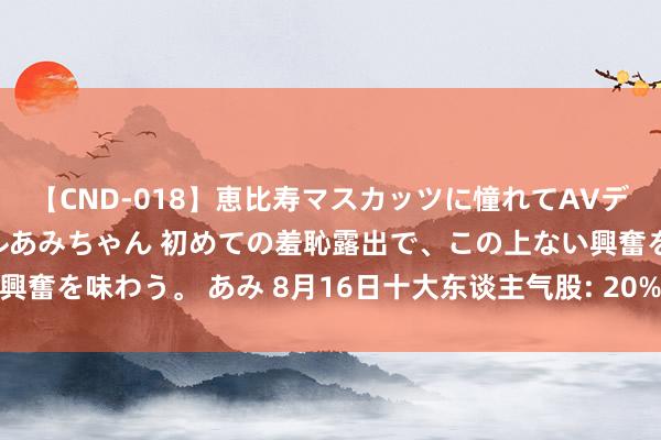 【CND-018】恵比寿マスカッツに憧れてAVデビューした素人アイドルあみちゃん 初めての羞恥露出で、この上ない興奮を味わう。 あみ 8月16日十大东谈主气股: 20%跌停竟能收盘大涨