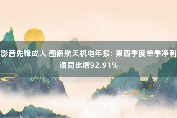 影音先锋成人 图解航天机电年报: 第四季度单季净利润同比增92.91%