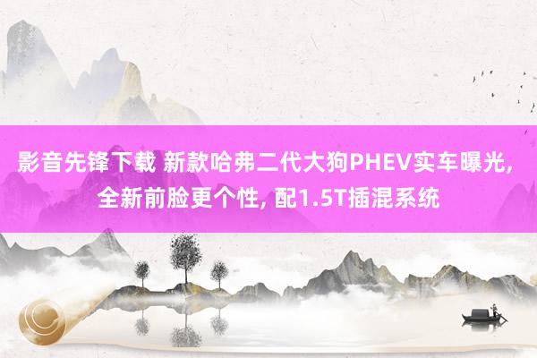 影音先锋下载 新款哈弗二代大狗PHEV实车曝光， 全新前脸更个性， 配1.5T插混系统